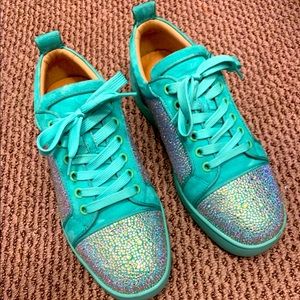 Christian Louboutin low top strass sneakers size EU 39/ us 6